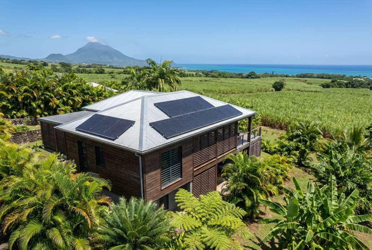 dimensionnement panneaux solaires Guadeloupe