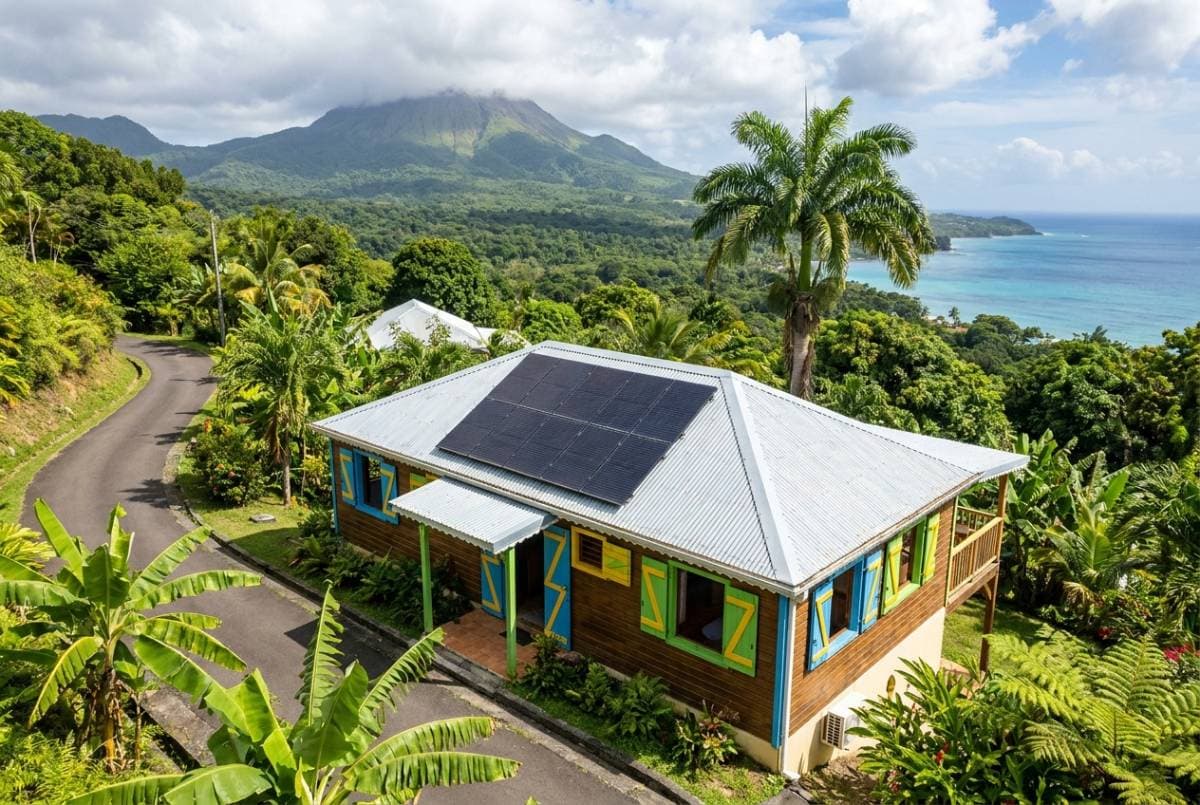 panneaux solaires Basse-Terre