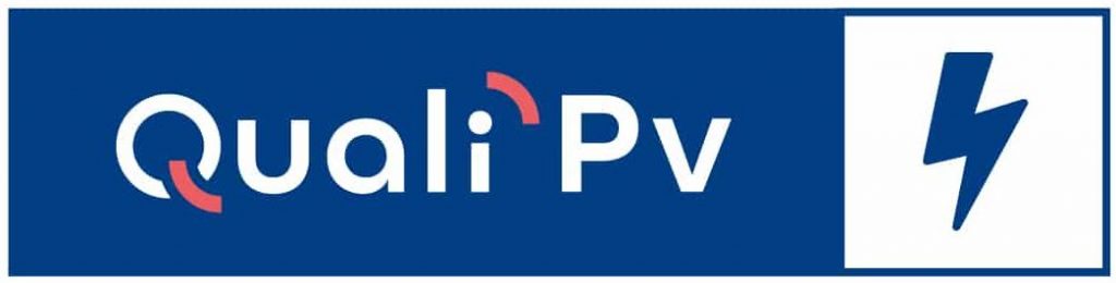 Logo certification QualiPV 2026 RGE — FRH installateur photovoltaïque Guadeloupe